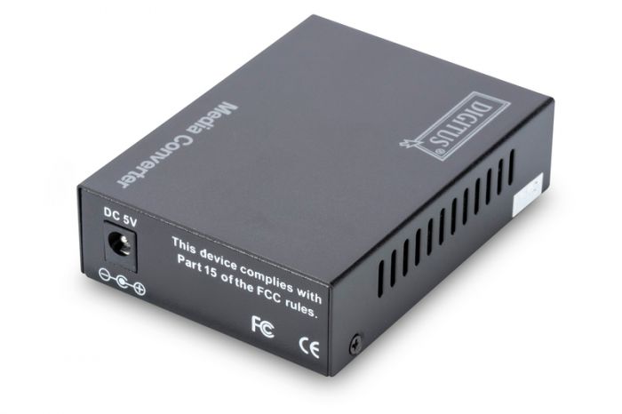 Медіа конвертор DIGITUS Fast Ethernet, RJ45 / MM ST, 1310 m, 2km