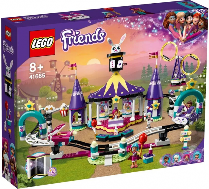 Конструктор LEGO Friends Магічні американські гірки на ярмарку 41685