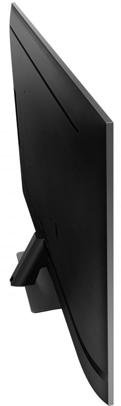 Телевiзор 55" QLED 4K Samsung QE55Q80AAUXUA Smart, Tizen, Gray