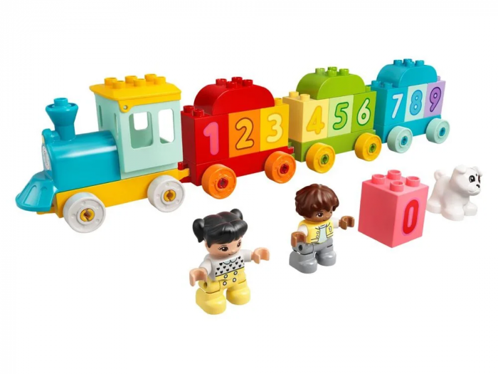 Конструктор LEGO DUPLO Потяг із цифрами – вчимося рахувати 10954