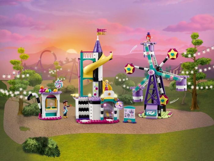 Конструктор LEGO Friends Магічне колесо огляду та гірка 41689