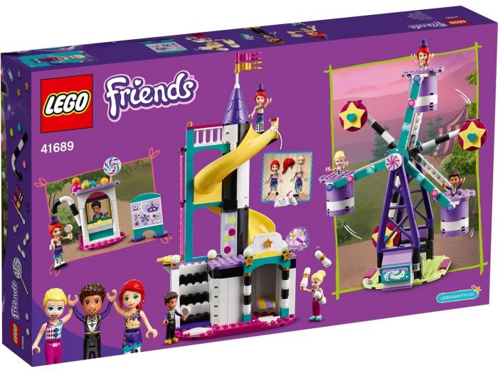 Конструктор LEGO Friends Магічне колесо огляду та гірка 41689