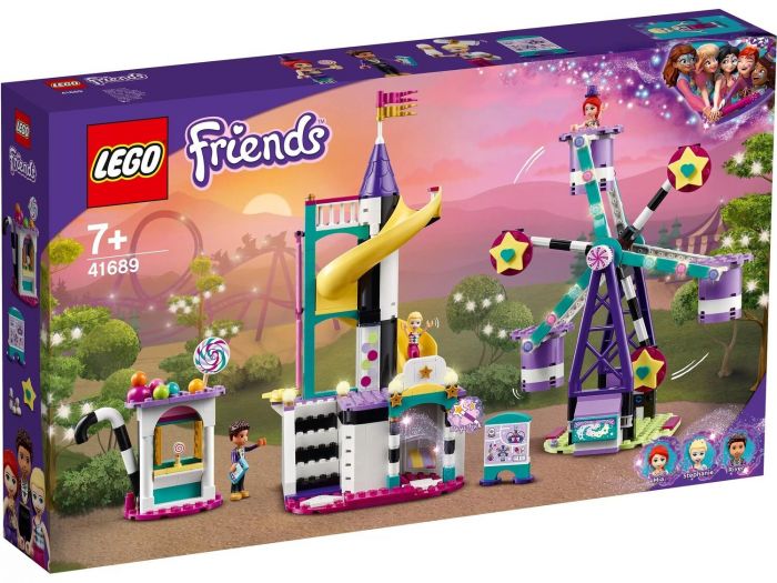 Конструктор LEGO Friends Магічне колесо огляду та гірка 41689