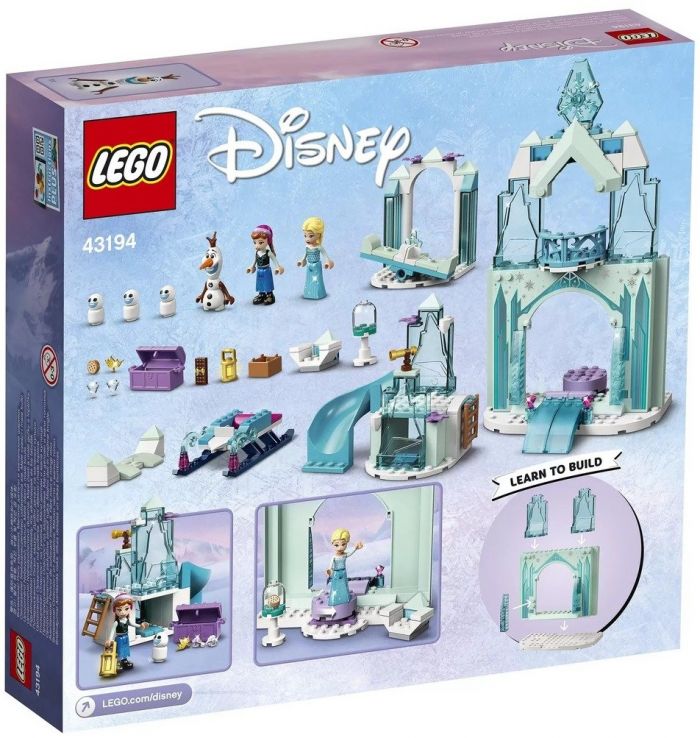 Конструктор LEGO Disney Крижана чарівна країна Анни та Ельзи 43194