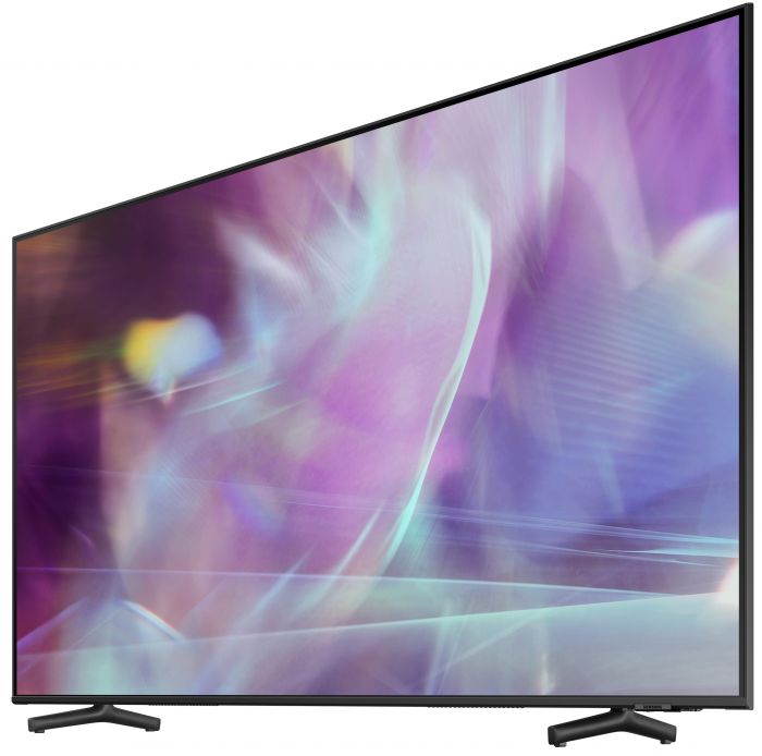 Телевiзор 55" QLED 4K Samsung QE55Q60AAUXUA Smart, Tizen, Black