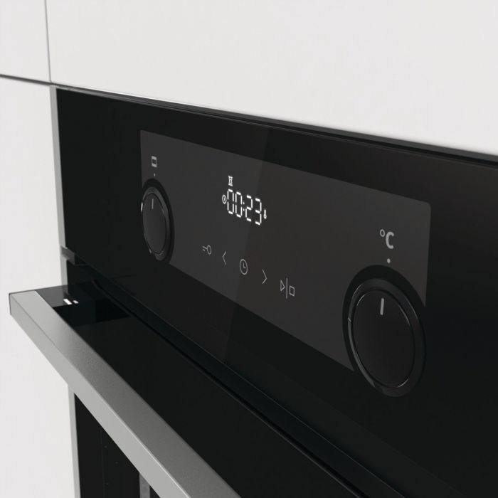 Духовка Gorenje BOP737E20XG/ 70 л./A-10% /піроліз/гриль/таймер/програматор IconLED/нержав.