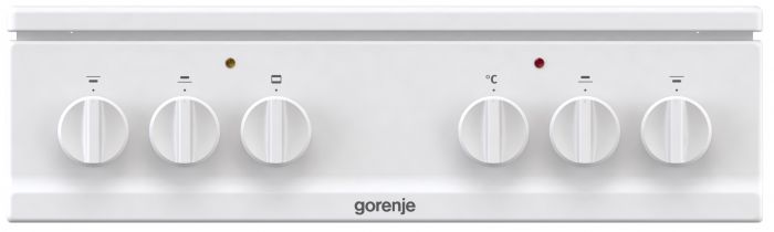 Плита Gorenje EC5151WG/склокераміка/ 50х60/ духовка - 70 л/гриль/ багаторівневе приготування/ білий