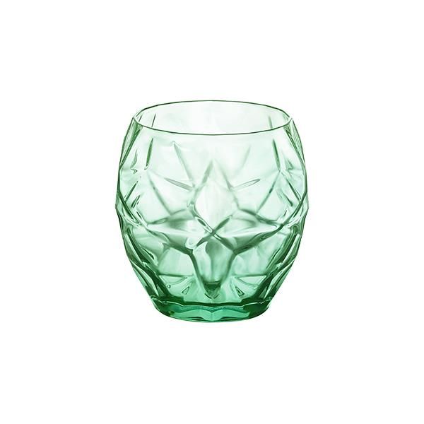 Набір склянок Bormioli Rocco ORIENTE GREEN низьк., 3*402 мл
