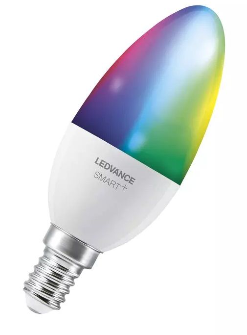 Набір ламп світлодіодних 3шт LEDVANCE SMART+ Candle B 40 E14 MULTICOLOR 4,9W (470Lm) 2700-6500K + RGB WiFi дім-их