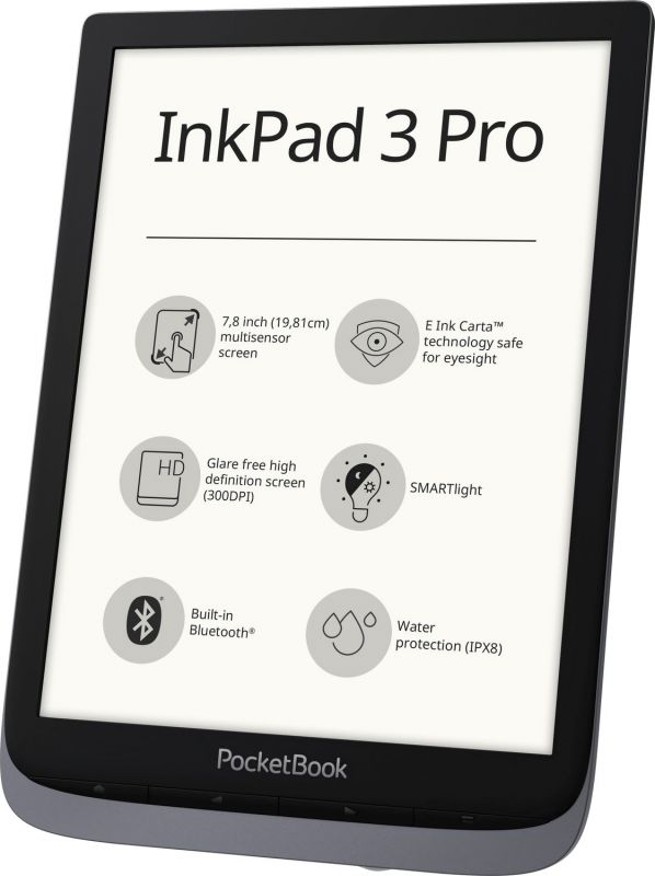 Електронна книга PocketBook 740 Pro, Metallic Grey