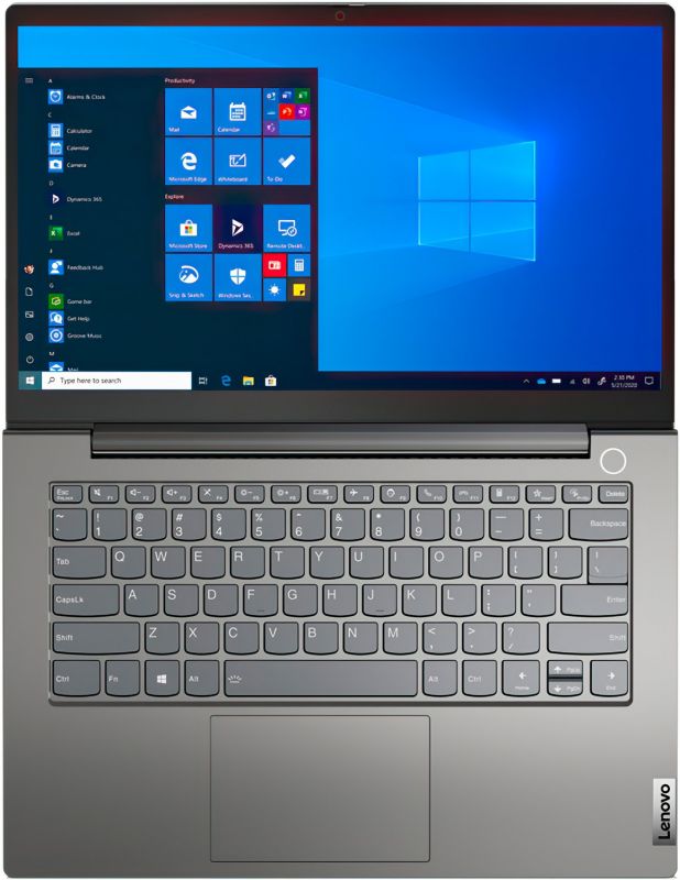 Ноутбук Lenovo ThinkBook 14 14FHD IPS AG/Intel i3-1115G4/8/256F/int/W10P/Grey