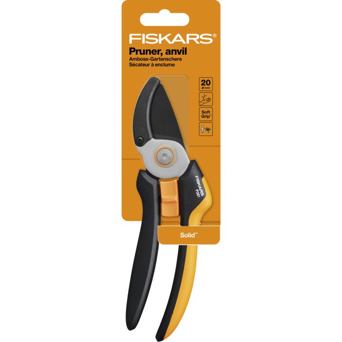 Fiskars Сікатор контактний Solid L P361, 26,5 см, 187гр