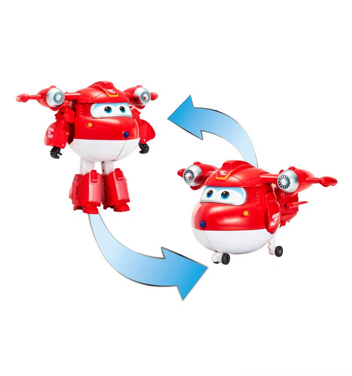 Ігрова фігурка-трансформер Super Wings Transforming-Supercharge Jett, Джетт