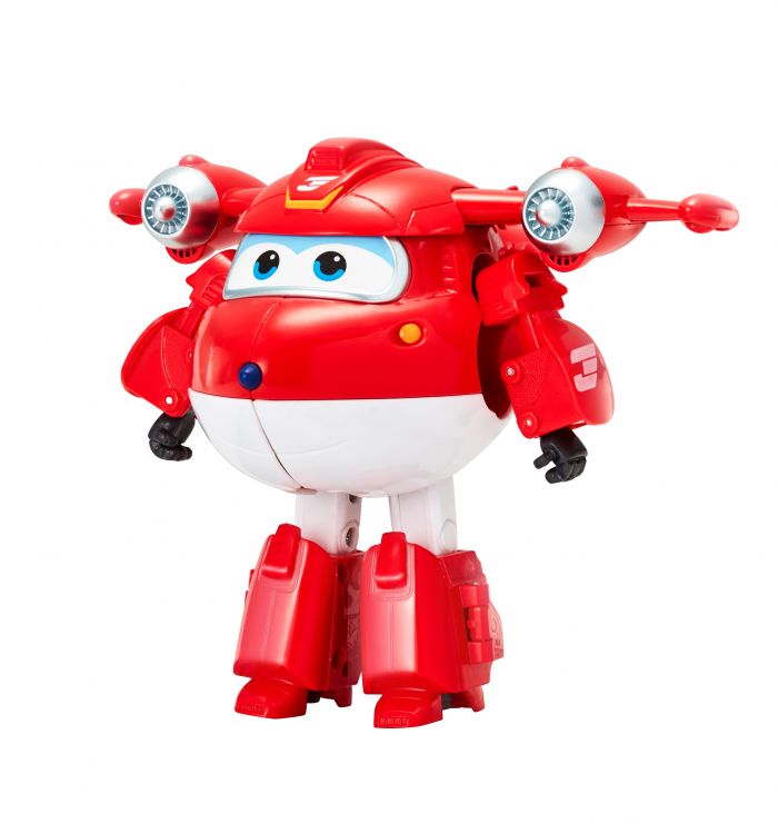 Ігрова фігурка-трансформер Super Wings Transforming-Supercharge Jett, Джетт