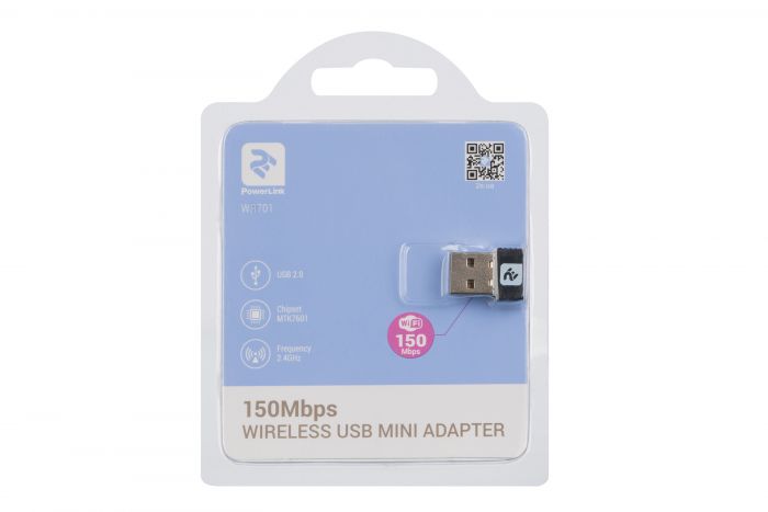 WiFi-адаптер 2E PowerLink WR701 N150, Pico, USB2.0