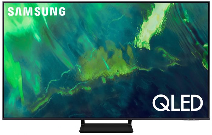 Телевiзор 85" QLED 4K Samsung QE85Q70AAUXUA Smart, Tizen, Black