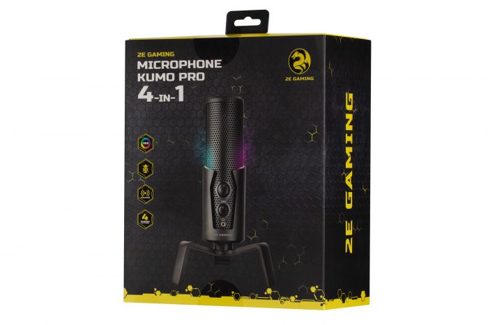 Мікрофон 2E GAMING 4в1 Kumo Pro, Black