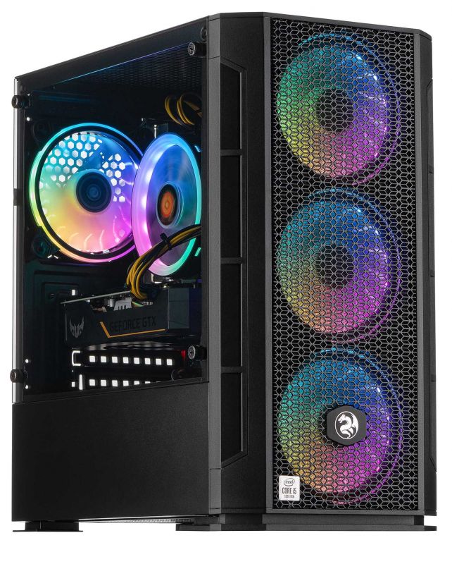 Комп’ютер персональний 2E Complex Gaming Intel i5-10400F/H410/32/1000F+2000/NVD1660S-6/FreeDos/GB700/500W