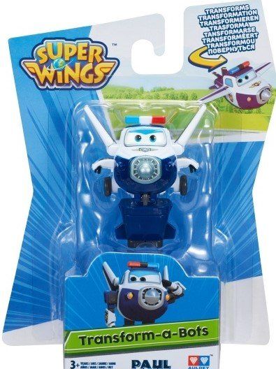 Ігрова фігурка-трансформер Super Wings Transform-a-Bots Paul, Пол