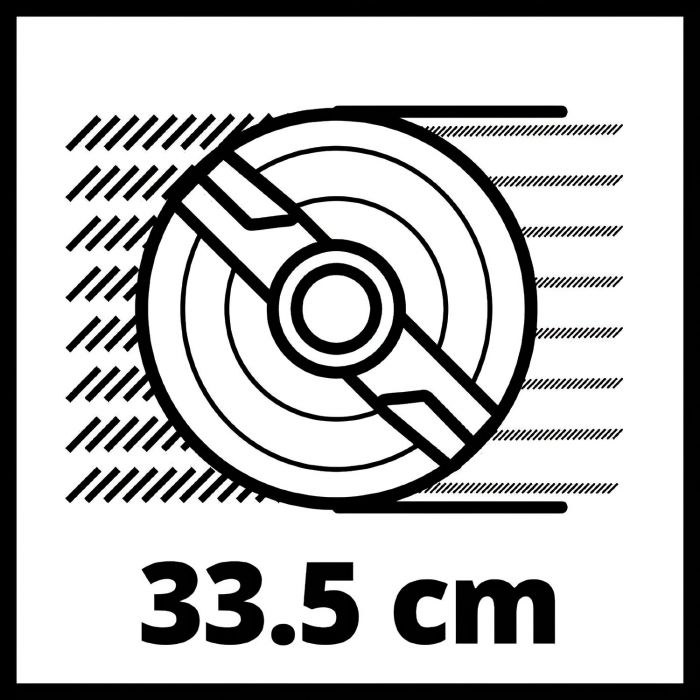 Газонокосарка Einhell GE-CM 36/34-1 Li-Solo, PXC, акум., 33.5см, 30л, 11.9кг, (без АКБ та ЗП)