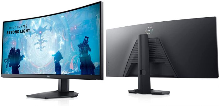 Монітор LCD 34" DELL S3422DWG 2xHDMI, DP, USB, Audio, VA, 3440x1440, 144Hz, 1ms, CURVED, HDR400, FreeSync