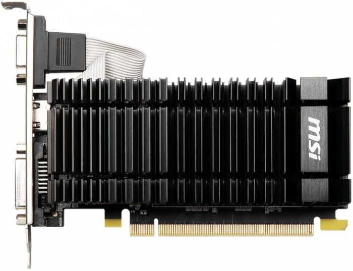 Вiдеокарта MSI GeForce GT 730 2GB GDDR3 low profile silent