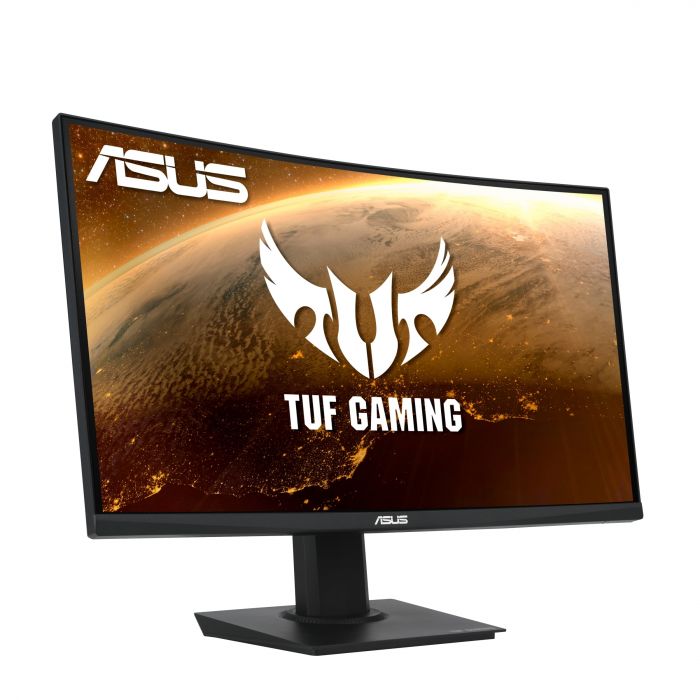 Монітор Asus 23.6" TUF Gaming VG24VQE 2xHDMI, DP, VA, 165Hz, 1ms, CURVED, FreeSync