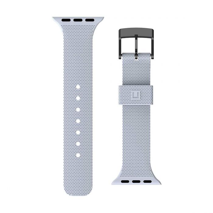 Ремінець UAG [U] для Apple Watch 44/42 Dot Silicone, Soft Blue