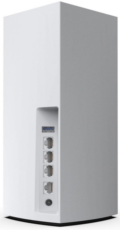 WiFi-система LINKSYS VELOP MX8400 WiFi 6 AX4200, MESH, 3xGE LAN, 1xGE WAN, 1xUSB 3.0, BT, біл. кол. (2шт.)