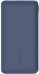 Портативний зарядний пристрій Power Bank Belkin 10000mAh, 15W, Dual USB-A, USB-C, blue