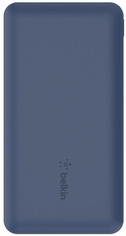 Портативний зарядний пристрій Power Bank Belkin 10000mAh, 15W, Dual USB-A, USB-C, blue