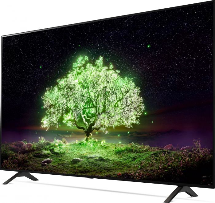 Телевiзор 48" OLED 4K LG OLED48A16LA Smart, WebOS, Чорний