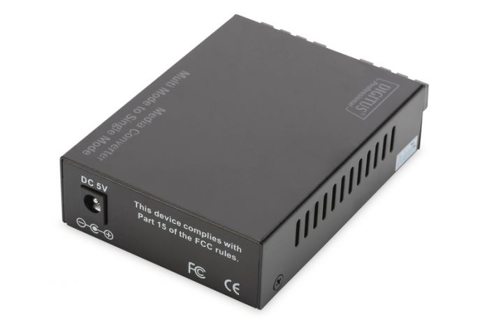 Медіа конвертор DIGITUS Fast Ethernet, MM SC DX / SM SC DX, 1310nm
