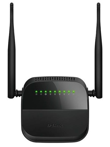 ADSL-Роутер D-Link DSL-2750U ADSL2+ 150N, 4xFE LAN, 1xRJ11 WAN