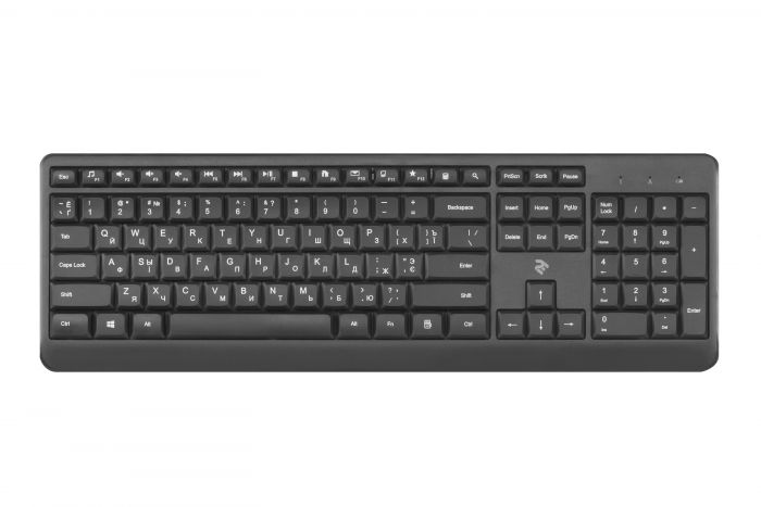 Клавіатура 2Е KS220 WL Black