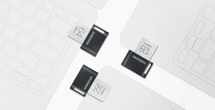 Накопичувач Samsung 256GB USB 3.1 Fit Plus