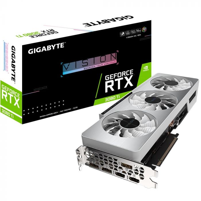 Відеокарта GIGABYTE GeForce RTX3080 Ti 12GB GDDR6 VISION OC LHR