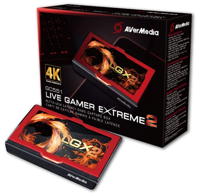 Пристрій захоплення відео AVerMedia Live Gamer Extreme 2 GC551 Black