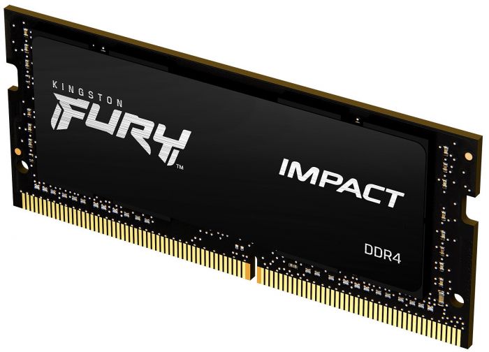 Пам'ять ноутбука Kingston DDR4  8GB 3200 FURY Impact