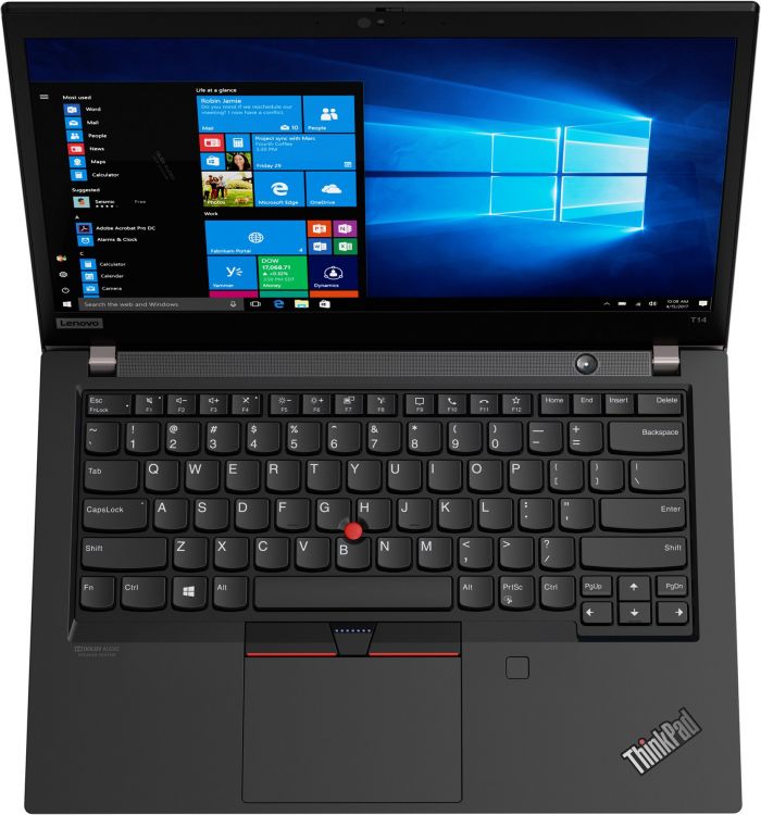 Ноутбук Lenovo ThinkPad T14 14FHD IPS AG/Intel i5-1135G7/16/256F/int/DOS