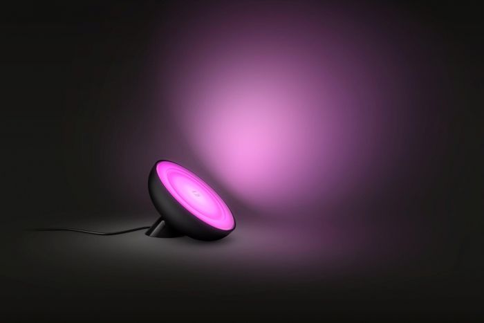 Настільний світильник Philips Hue Bloom, 2000K-6500K, RGB, ZigBee, Bluetooth, розумний, димування, чорний