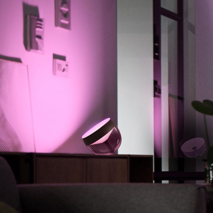 Настільний світильник Philips Hue Iris, 2000K-6500K, RGB, ZigBee, Bluetooth, розумний, димування, чорний