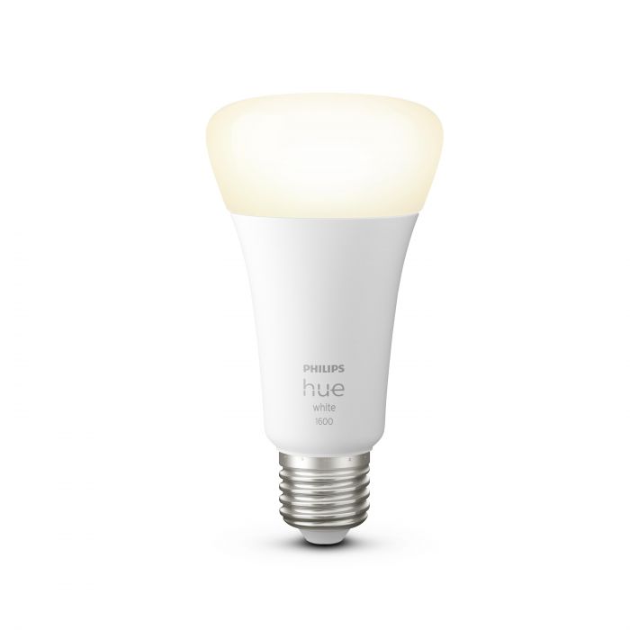 Лампа Philips Hue E27, 15.5W (100Вт), 2700K, White, ZigBee, Bluetooth, розумна, димування