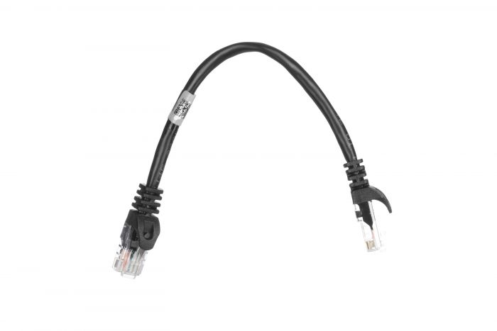 Патч-корд 2E Cat 5e,UTP,RJ45, 26AWG,7/0.16 CCA, 0.20m,PVC,Black