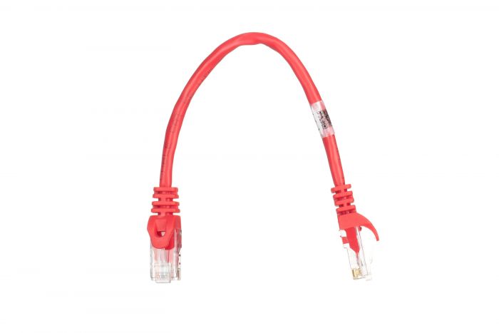 Патч-корд 2E Cat 5e,UTP,RJ45, 26AWG ,7/0.16 CCA, 0.20m, PVC,Red