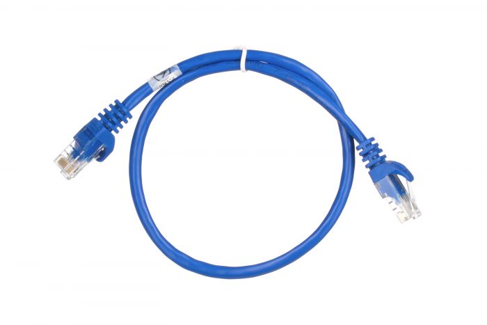 Патч-корд 2E Cat 5e,UTP,RJ45, 26AWG ,7/0.16 CCA, 0.50m, PVC,Blue