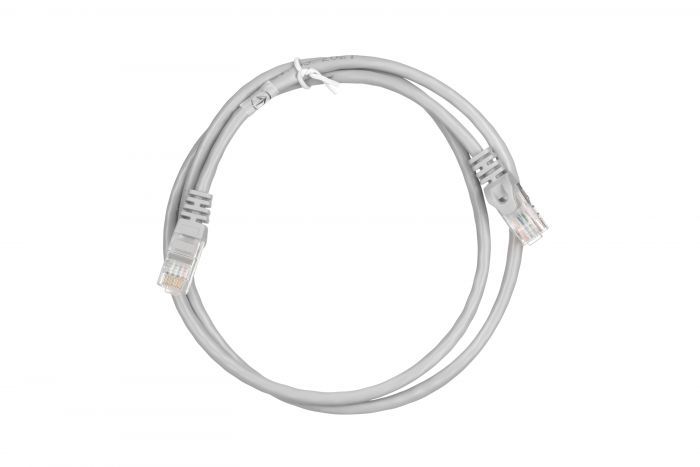 Патч-корд 2E Cat 5e,UTP,RJ45, 26AWG ,7/0.16 CCA, 1.00 m, PVC,Grey