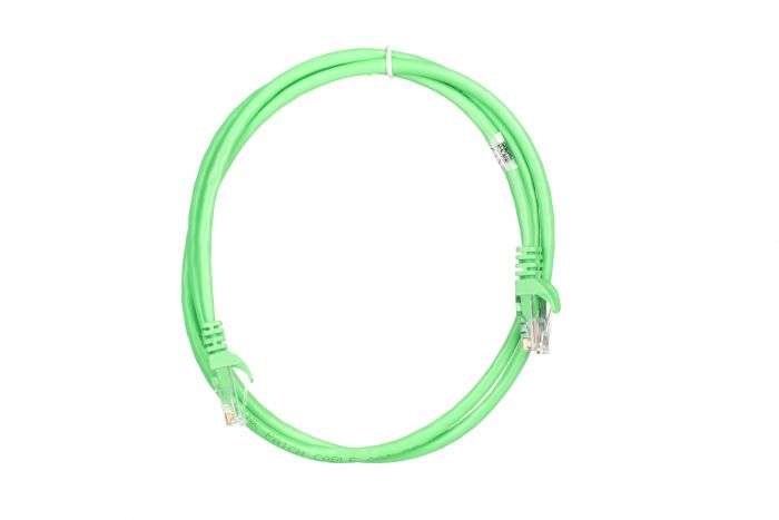 Патч-корд 2E Cat 5e,UTP,RJ45, 26AWG ,7/0.16 CCA, 1.20 m,PVC, Green