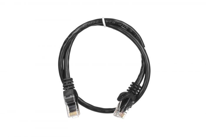 Патч-корд 2E Cat 6,UTP,RJ45, 26AWG ,7/0.16 Cu, 0.50 m, PVC,Black