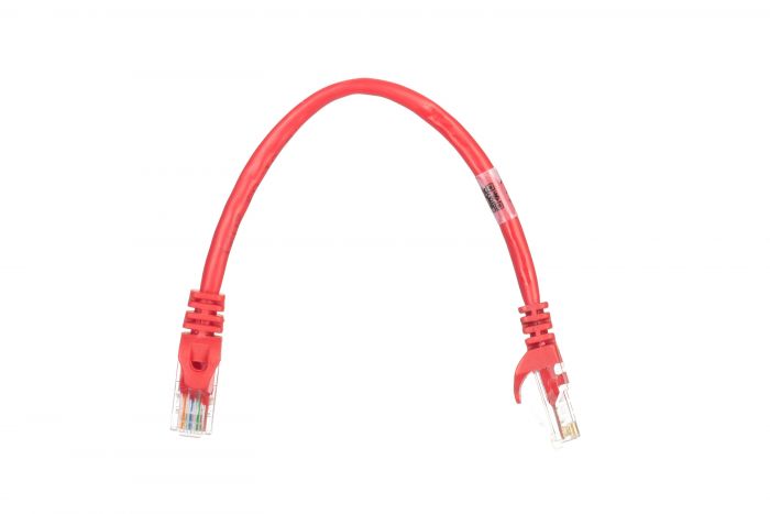 Патч-корд 2E Cat 5e,UTP,RJ45, 26AWG ,7/0.16 Cu, 0.20 m, PVC,Red